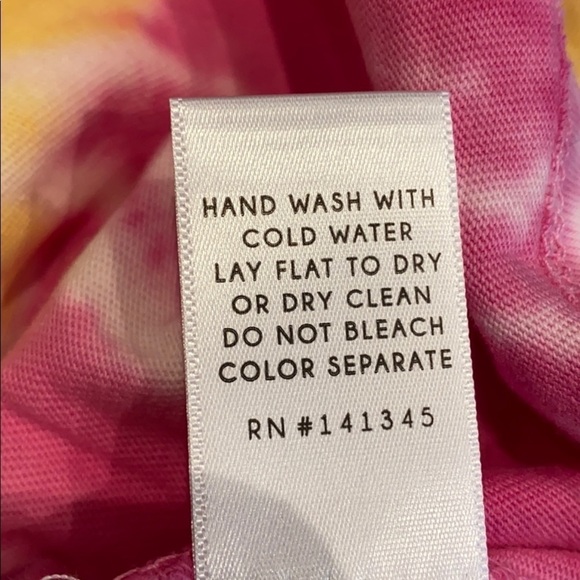 Daydreamer neon carnival tie dye short sleeve tee - Picture 7 of 7